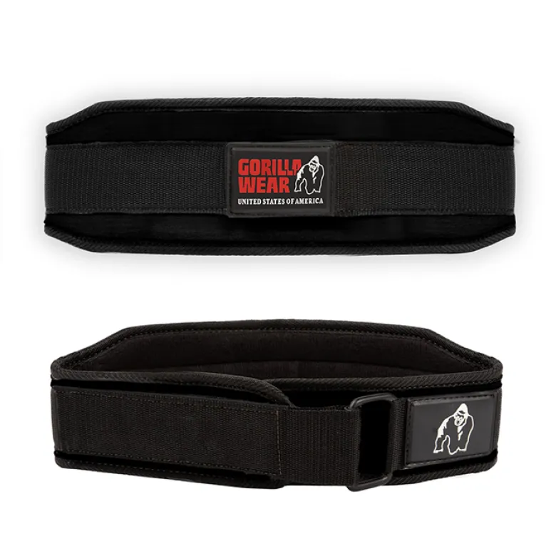 4 Inch Womens Lifting Belt, black