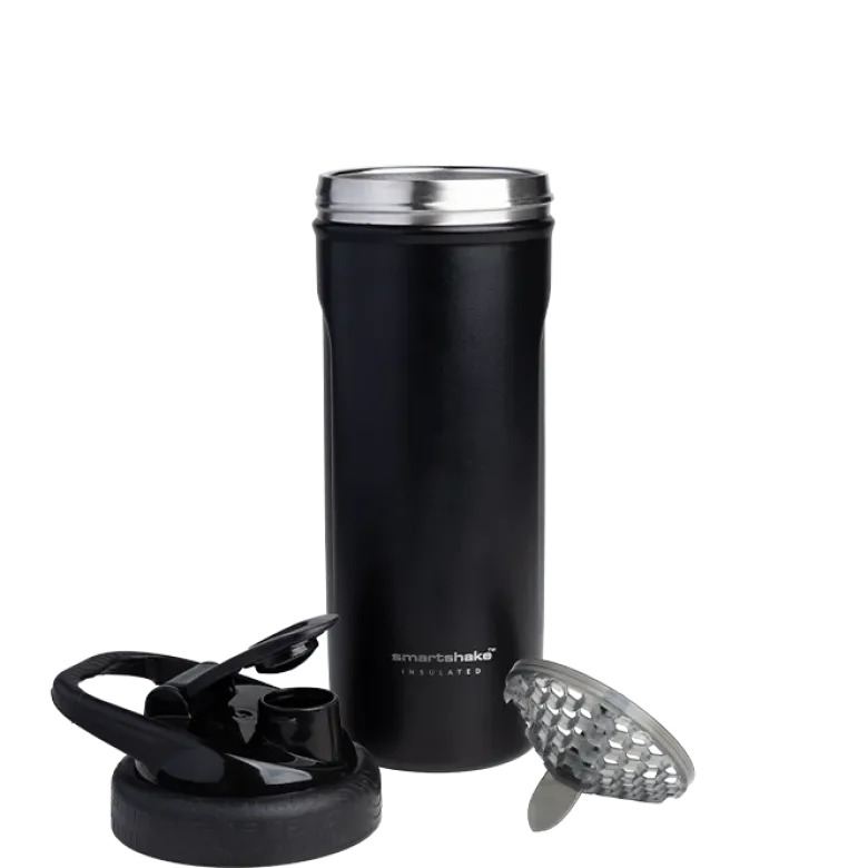 Insulated Steel Shaker Svart 750 ml