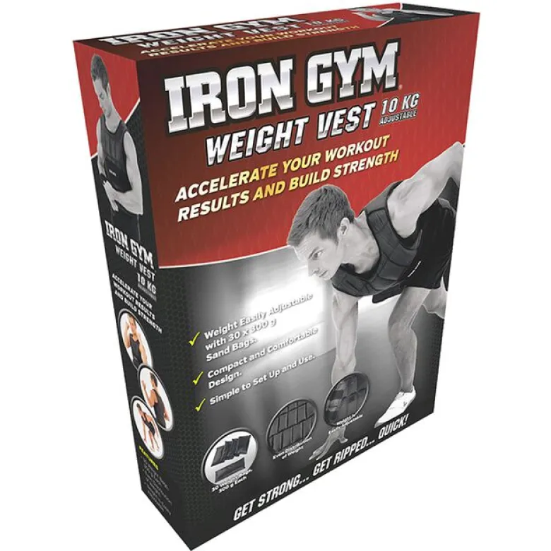 Iron Gym Weight Vest, 10 kg