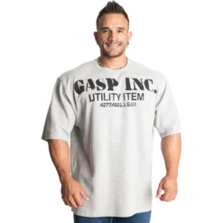 Iron Thermal Tee, Grey Melange