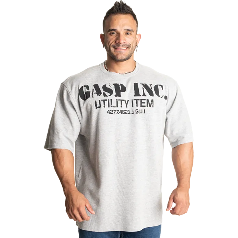 Iron Thermal Tee, Grey Melange