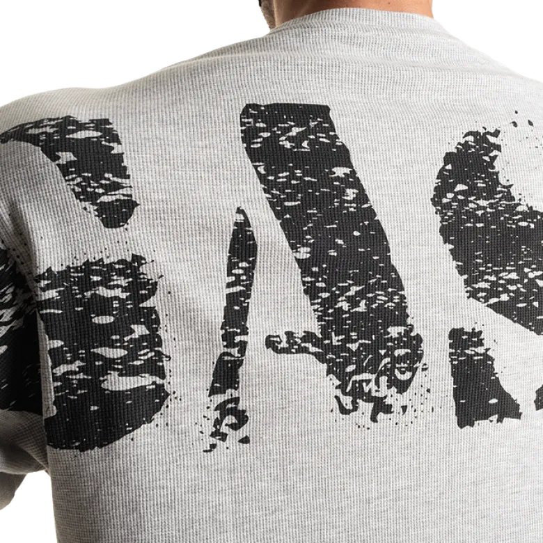 Iron Thermal Tee, Grey Melange