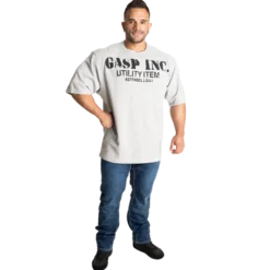 Iron Thermal Tee, Grey Melange