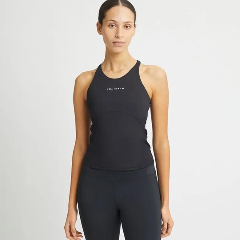 Jacquard Tank, Black