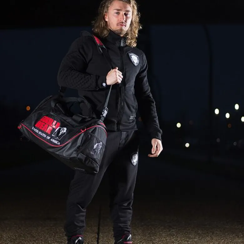 Jerome Gym Bag Sort/Rød