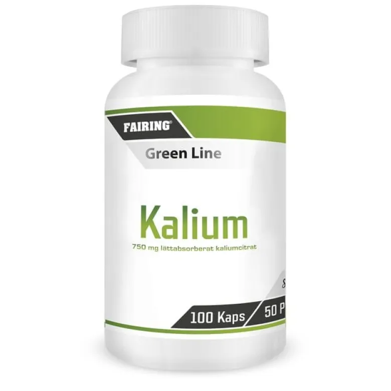 Kalium 100 kapsler