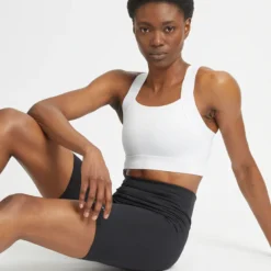 Kay Sports Bra, White