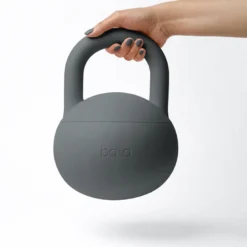 Kettlebell 10 lb 4,5 kg Grå