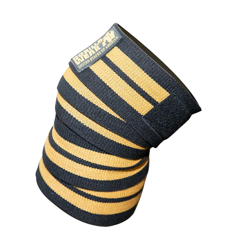 Knee Wraps, Grey/Black, 2 m