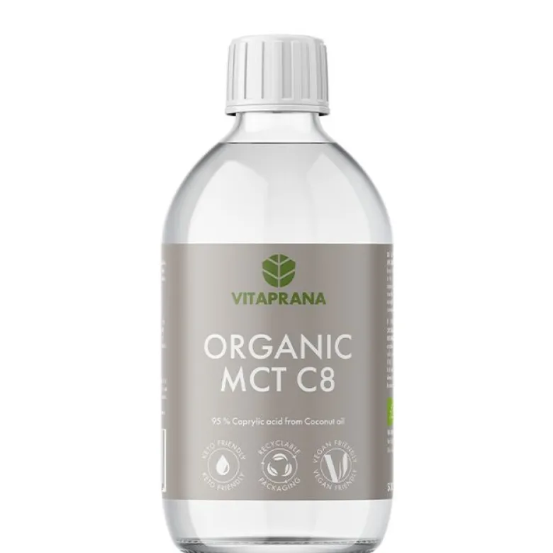 Økologisk MCT Olje C8 500 ml