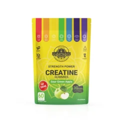 Kreatin Gummies 60 st Sour Green Apple