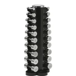 Kromhantelset 1-10 kg, exklusive hantelställ