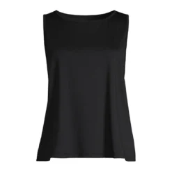 Laser Mesh Flow Tank, Black