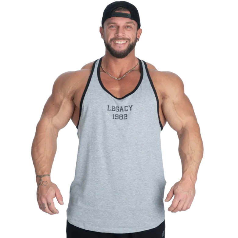 Legacy Essnt. T-Back, Grey Melange