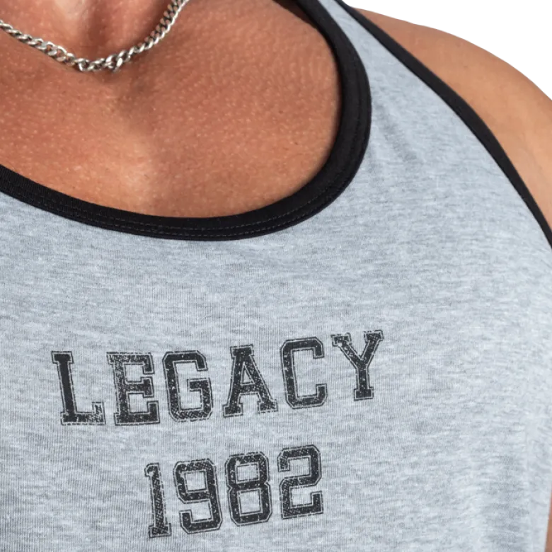 Legacy Essnt. T-Back, Grey Melange