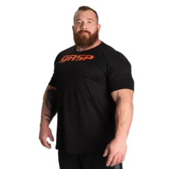Legacy Gym Tee, Black/Flame