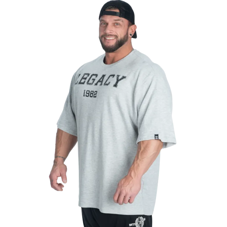 Legacy Irn Thrml Tee, Grey Melange