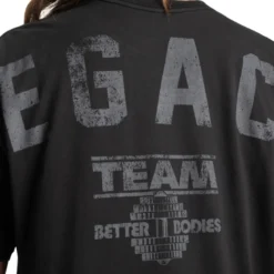 Legacy Oversized Tee, Washed Black
