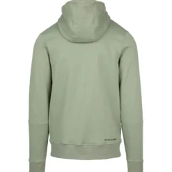 Leon Zipped Hoodie, Green