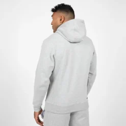 Leon Zipped Hoodie, Grey