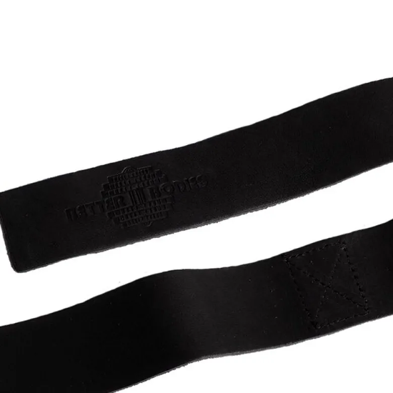 Lifting Straps Lær Svart
