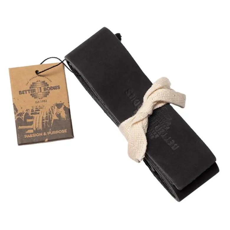 Lifting Straps Lær Svart