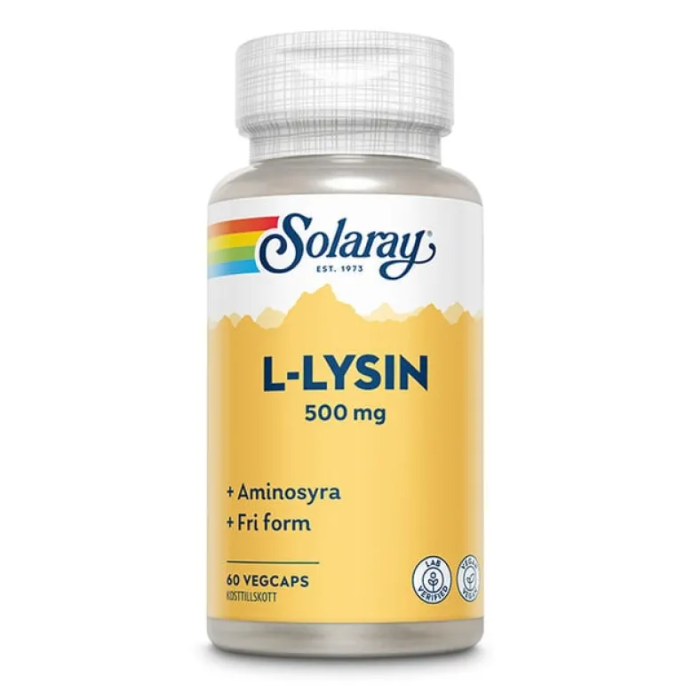 L-Lysin Aminosyrer 60 kapsler