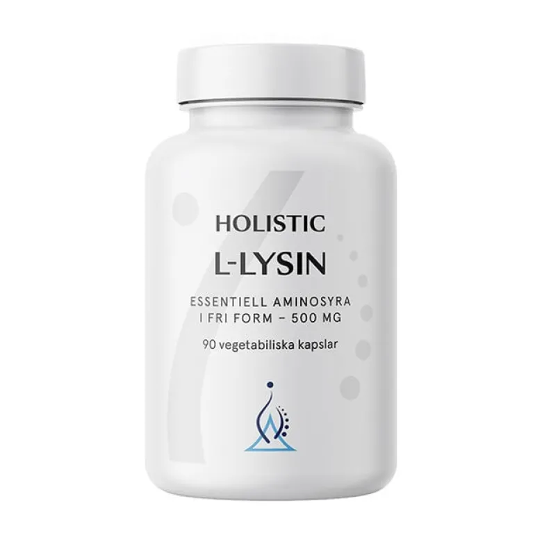 L-lysin 500 mg 90 vegetabilske kapsler
