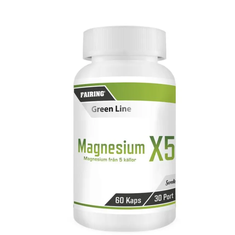 Magnesium 60 kapsler