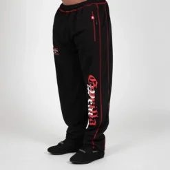 Marlow Mesh Pants, Black/Red