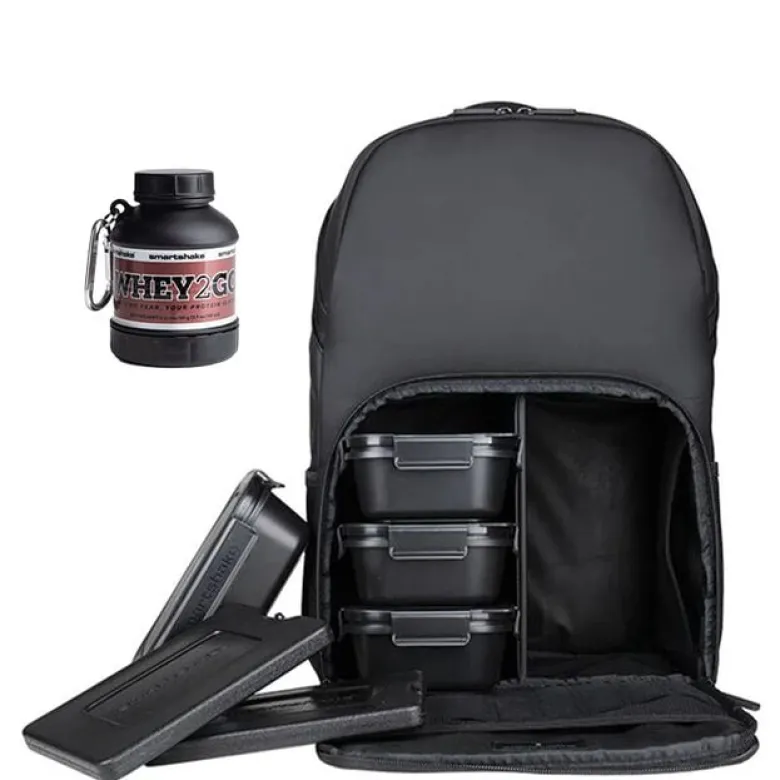 Meal Prep Ryggsekk + Whey2Go Flaske på kjøpet