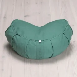Meditation Cushion Crescent, Moss Green