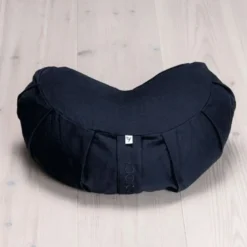 Meditation Cushion Crescent, Midnight Black