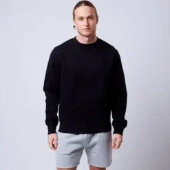 Men's Core Crew, Black