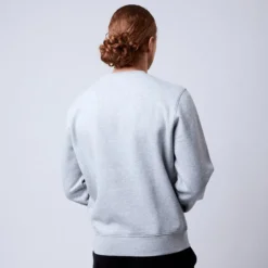 Men's Core Crew, Grey Melange