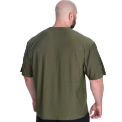 Mesh Iron Tee, Green/Flame