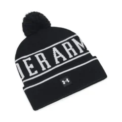 M Halftime Pom Beanie Black