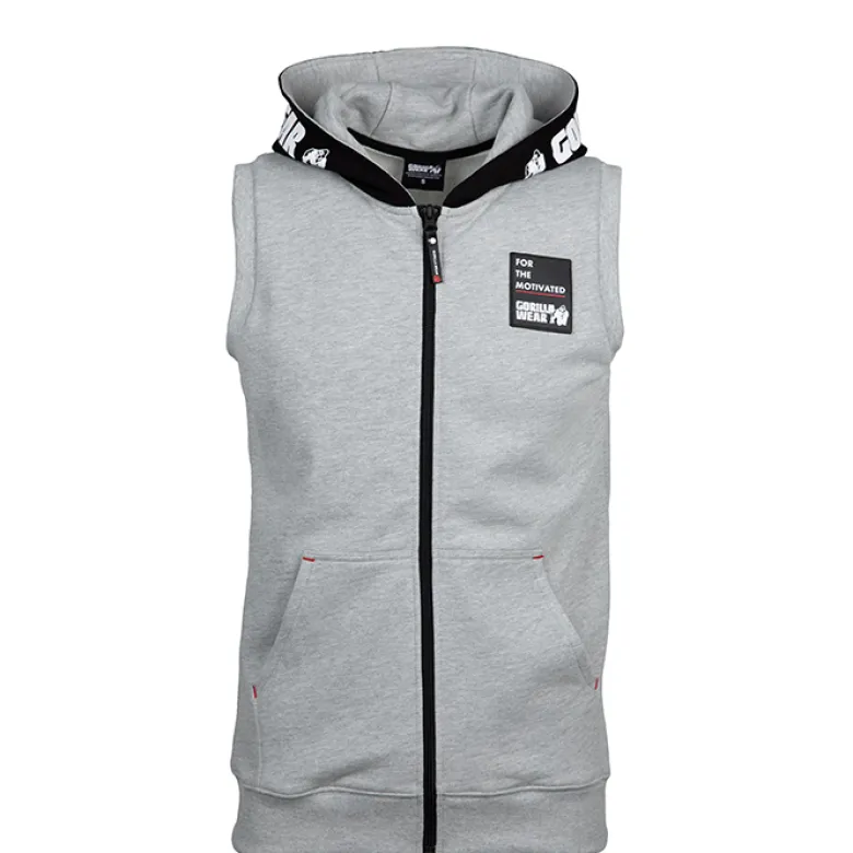 Milwaukee SL Zipped Hoodie, Grey Melange