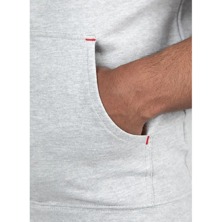 Milwaukee SL Zipped Hoodie, Grey Melange