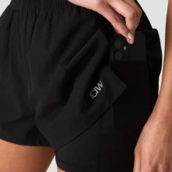 Mirage Cardio 2-in-1 Shorts, Black