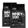 Mix&Match: 2 x Whey-100 Myseprotein 1 kg