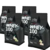 Mix&Match: 4 x Whey-100 Myseprotein 1 kg