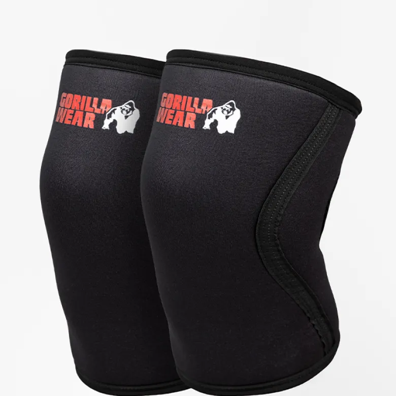 7 MM Knee Sleeves, Black