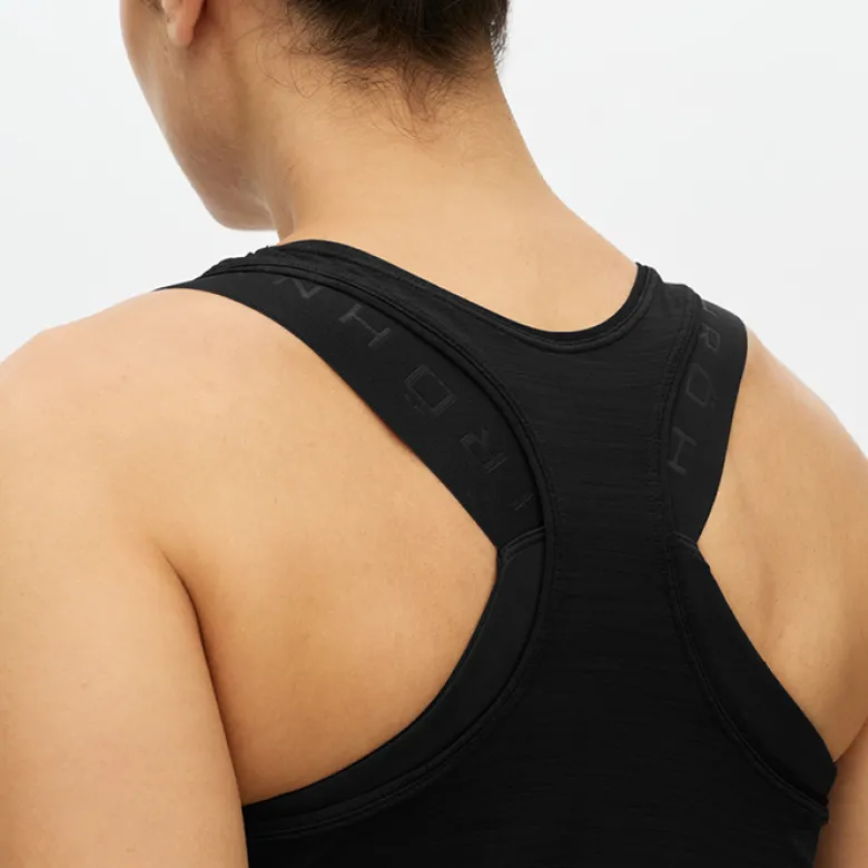 Motion Racerback Tank, Black, XL