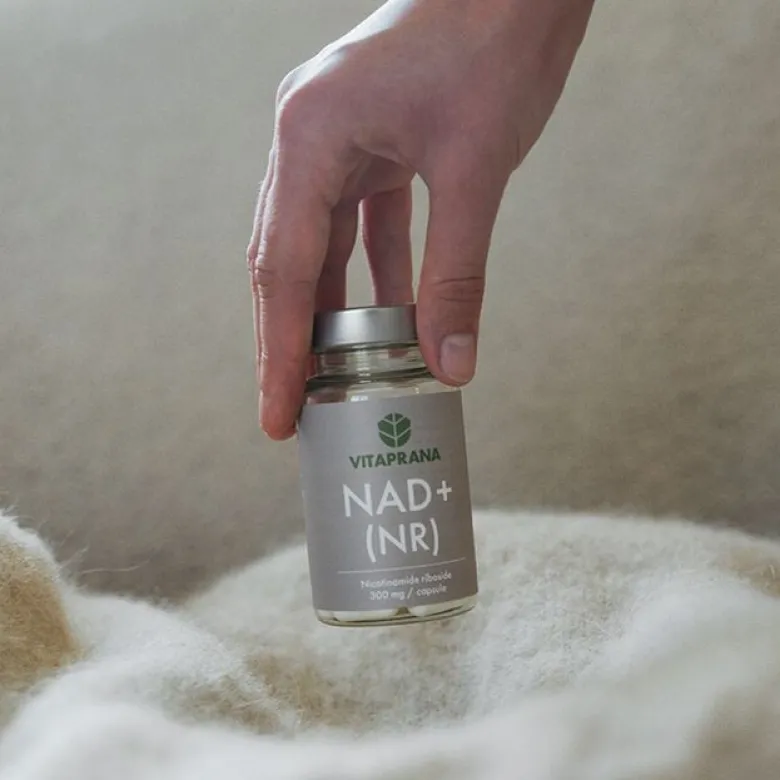 NAD+ 300 mg Nikotinamid Ribosid 30 kapsler
