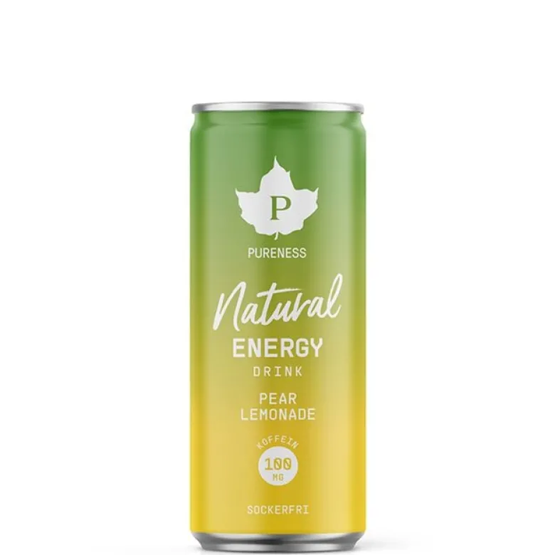 Natural Energidrikk 330 ml Pære Lemonade