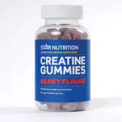 NEW Star Nutrition Creatine Gummies 75 gummies Berries