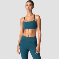 Nimble Adjustable Sports Bra, Teal