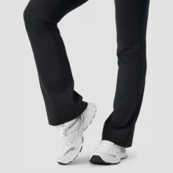 Nimble Flared Tights, Black