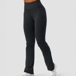 Nimble Flared Tights, Black